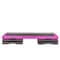 The Step Club Size Platform With Two 2 Freestyle Risers and Two 2 Original Risers - Pink F1024 - alternate 2